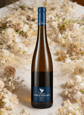 阿尔萨斯Gewürztraminer自然酒 云雀雷司令“奥登堡”干白葡萄酒