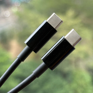 适用小米100W充电宝短款充电线酷态科充电宝双type-c头快充数据线