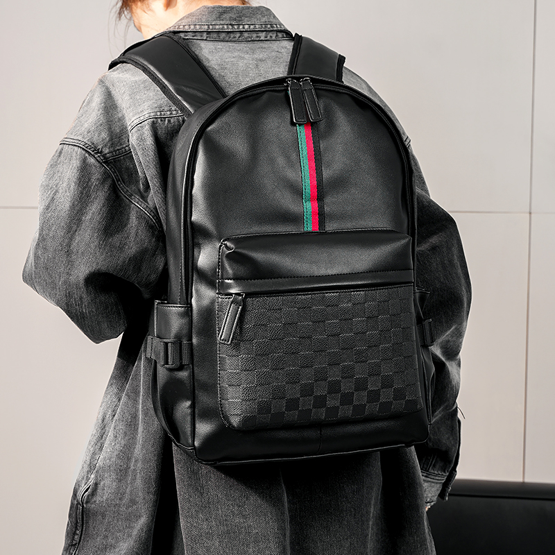 双肩包电脑包潮牌商务大容量背包