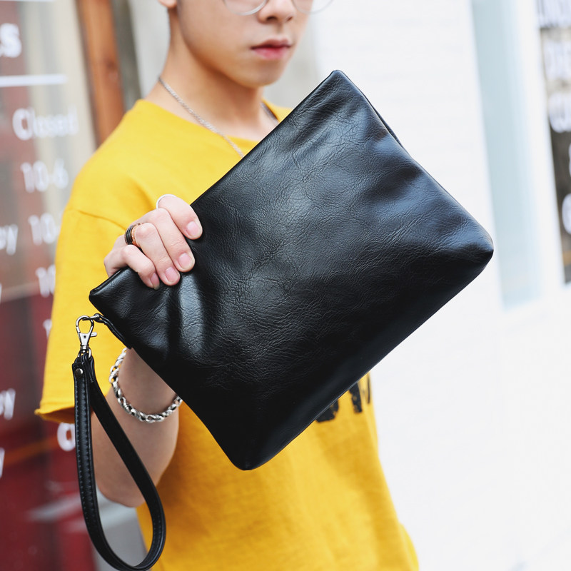 2021新款韩版简约手包 青年皮质手拿包 轻商务百搭手腕包街头男包在类目 箱包皮具/热销女包/男包, 男士包袋中 - 来自Buy2taobao.com提供专业的淘宝代购服务