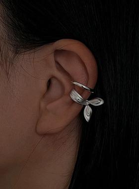 2025新款SRING TRICK系列单结S925银设计感小众气质耳骨夹无耳洞