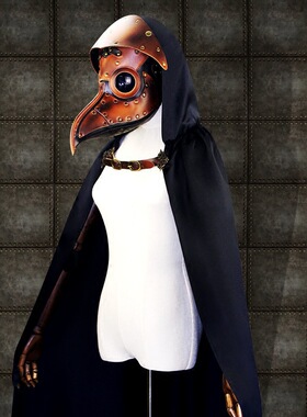 跨境希音TEMU货源 蒸汽朋克披风斗篷外套女万圣节cosplay动漫