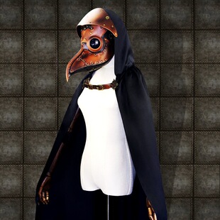 跨境希音TEMU货源 蒸汽朋克披风斗篷外套女万圣节cosplay动漫