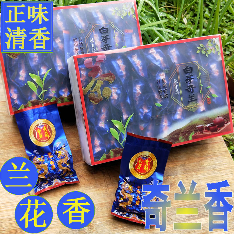 白芽奇兰清香型兰花香味乌龙茶叶白牙奇兰茶正味炒500克平和特产