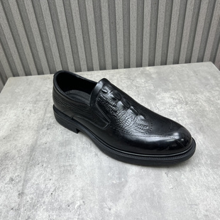 处理真皮男鞋 2025秋季 皮鞋 单鞋 男士 断码 正装 头层牛皮商务鞋 新款