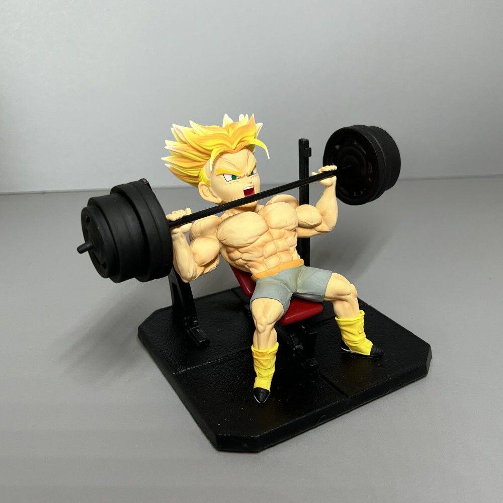 七龙珠cb健身肌肉特兰克斯 举重 摆件模型手办礼物