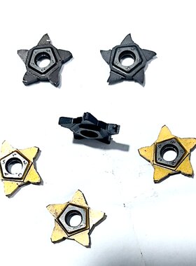 伊斯卡五角星切槽槽刀刀片切断刀