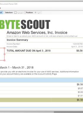 ByteScout Document Parser SDK v6.4.1.609