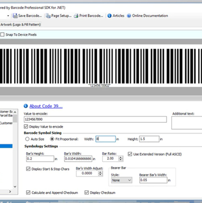 Neodynamic SDK Barcode Professional v9.0.0.0