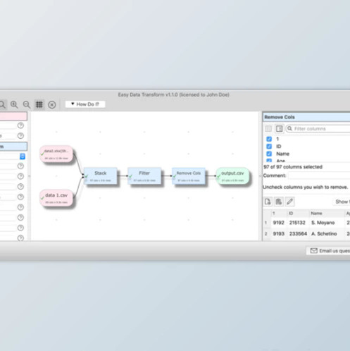 Easy Data Transform v1.8.0 ETL for WIn & macOS