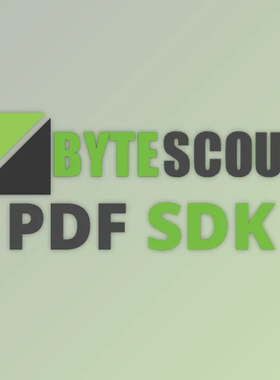 Bytescout PDF SDK v3.5.1.1185    支持多版本