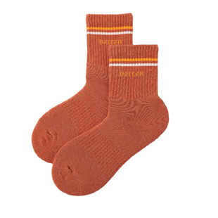 棉袜 休闲袜 女袜袜子女 秋冬女士高筒加厚保暖运动袜 丰华2F864