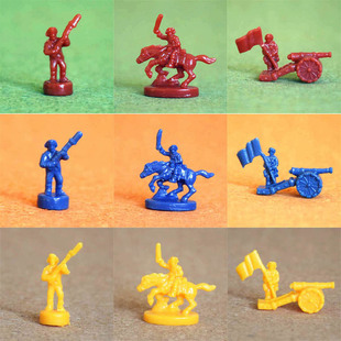 RISK 拿破仑战争 1:120兵人模型 兵棋 战国风云桌游战棋跑团棋子