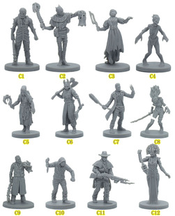 黎明杀机桌游模型 恶灵杀手含扩展
