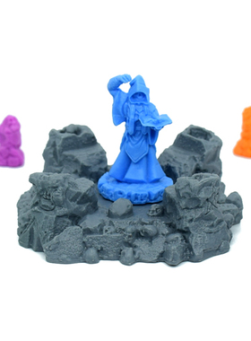 桌游模型 战棋跑团 克苏鲁战争 传送阵 召唤师 魔石 祭台 法师