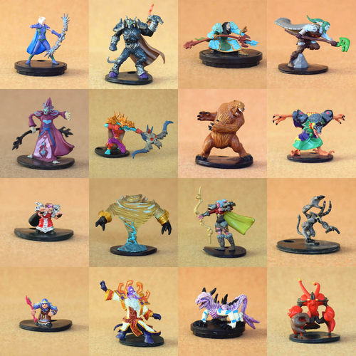 魔兽世界WOW DND 桌游战棋棋子模型 魔兽争霸人偶手办摆件 绝版