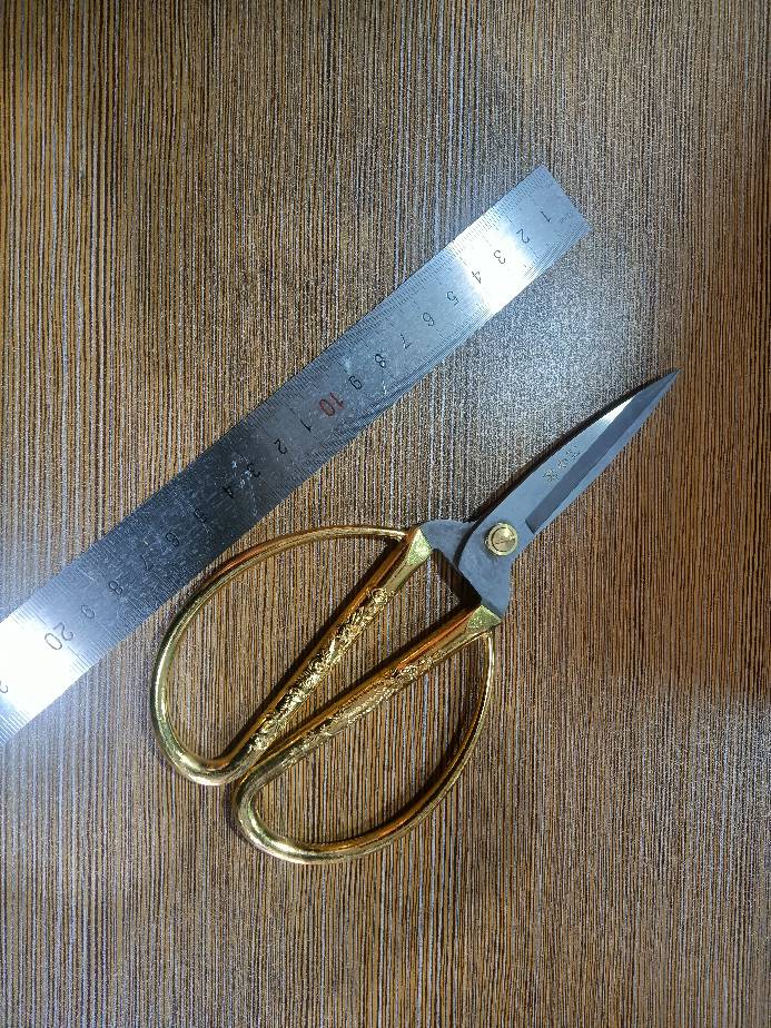 扬州15年老店正品三把刀1号汪吾铨家用剪刀中式针线剪刀不锈钢剪