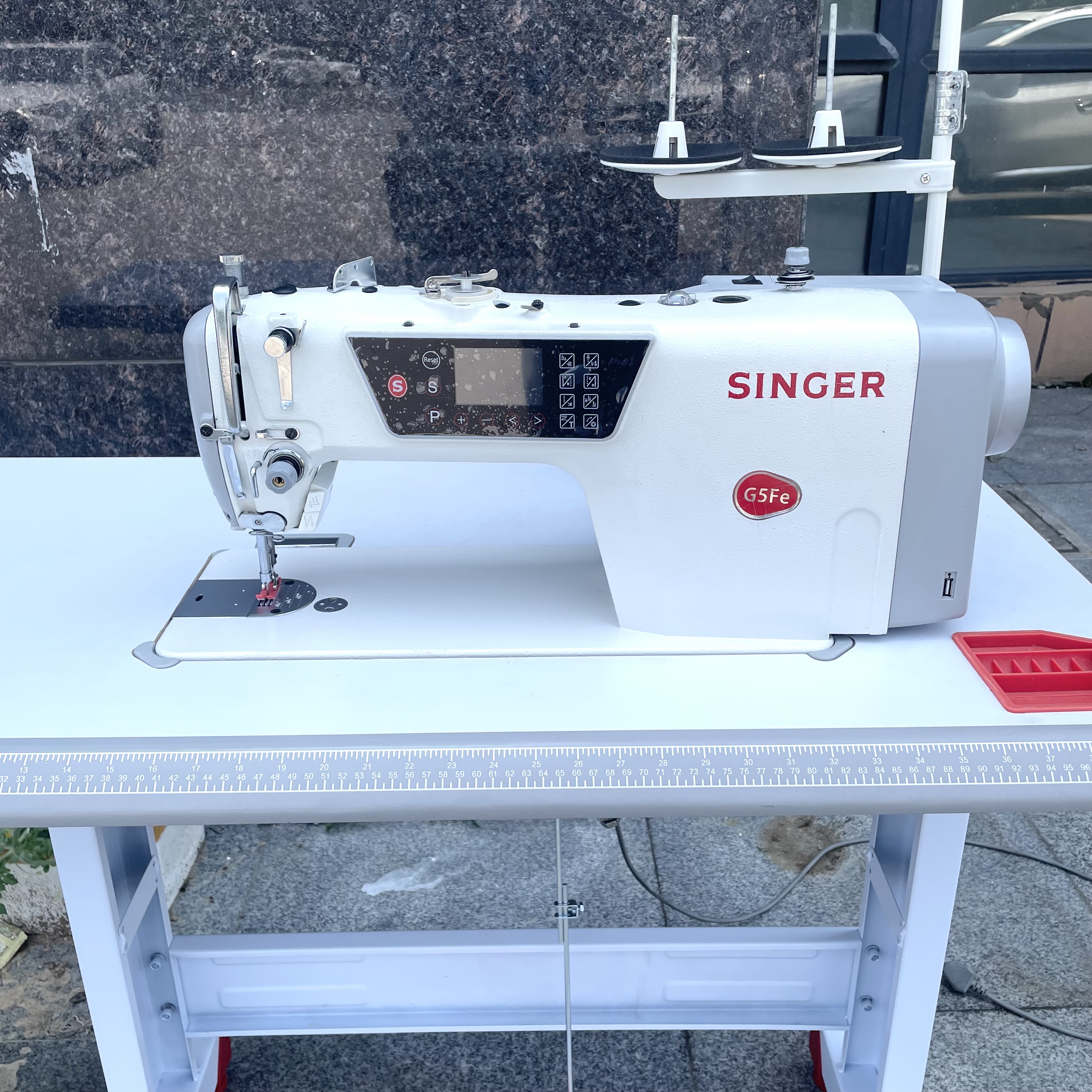 胜家缝纫机静音倒缝四自动平车