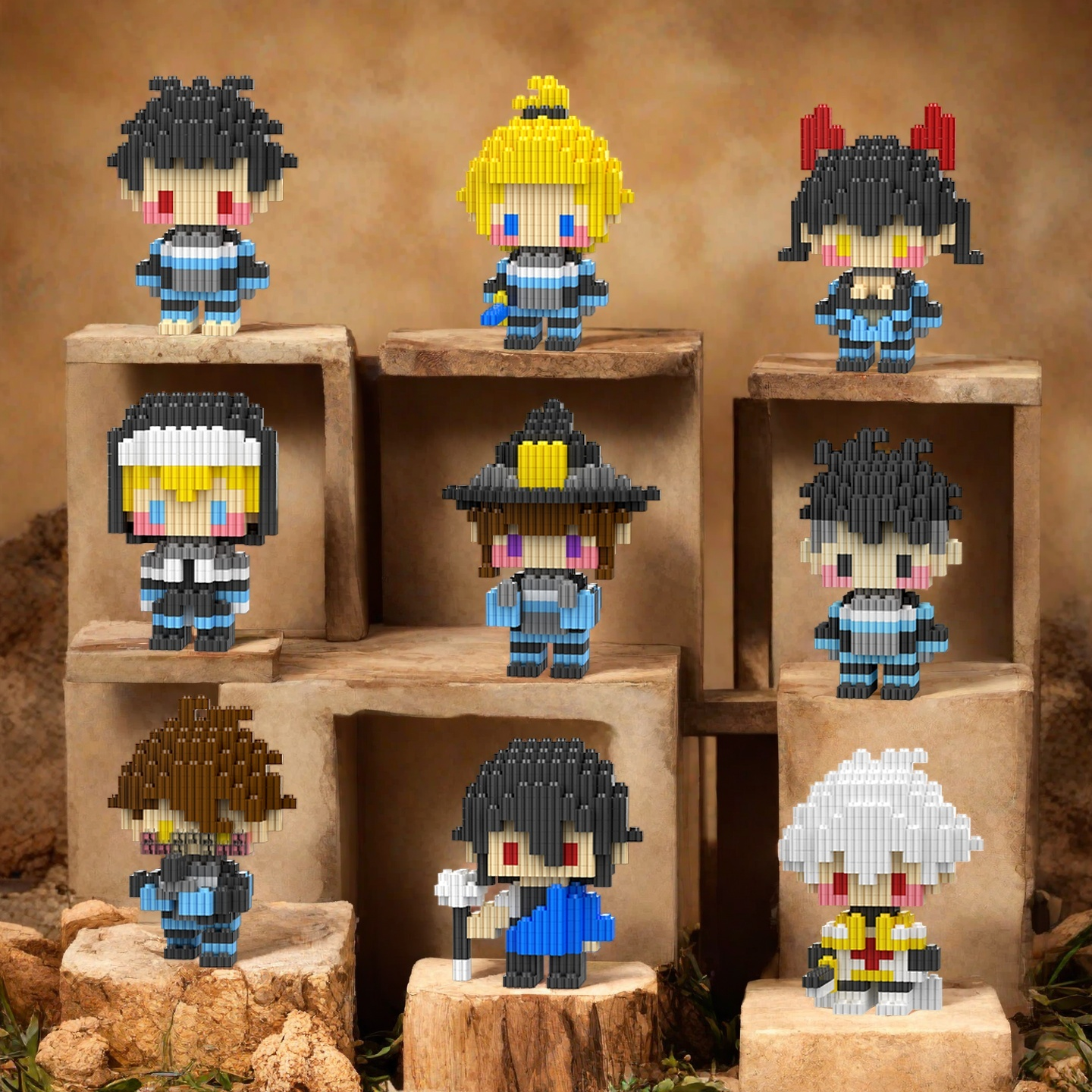 【火焰救护】玩具礼物积木摆件手办