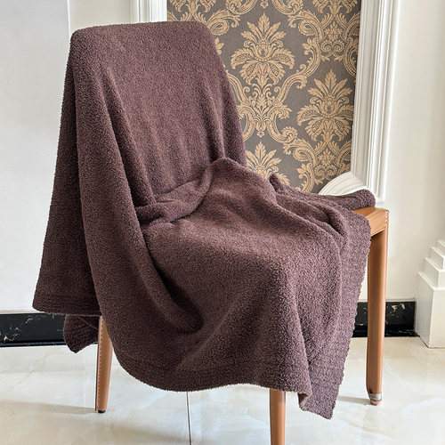 出口老美防水柔软保暖针织休闲毯