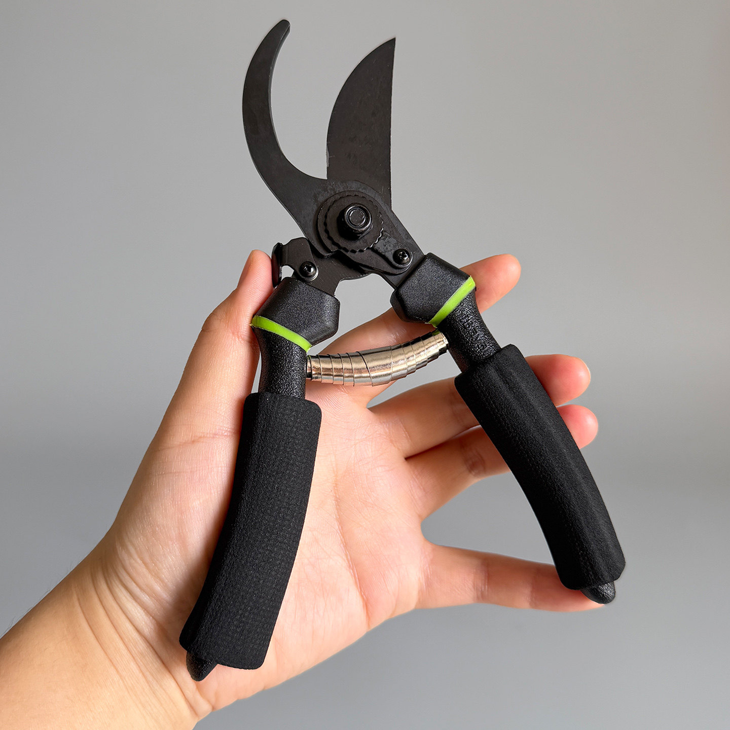 出老美！锻造碳钢锋利多功能插花园艺剪刀 弯头修剪树枝摘果子剪