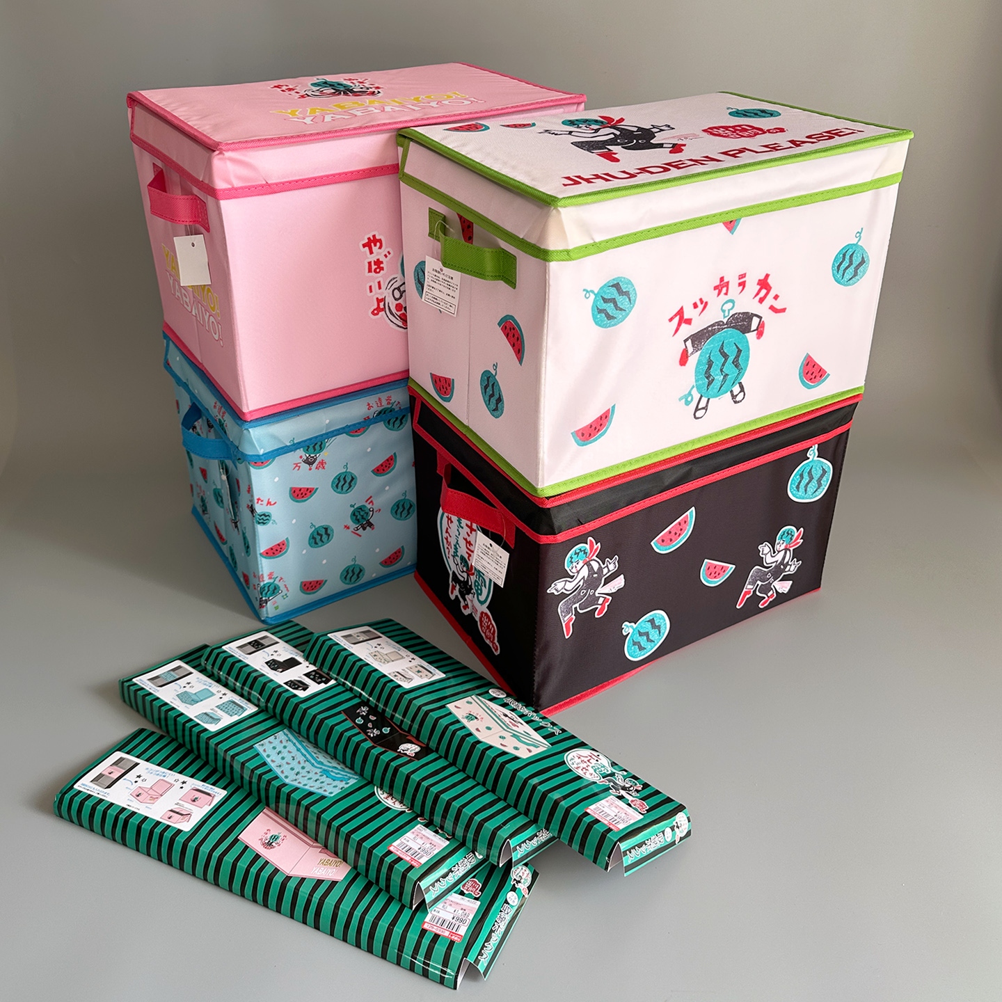 出口日本出川周边牛津布收纳箱