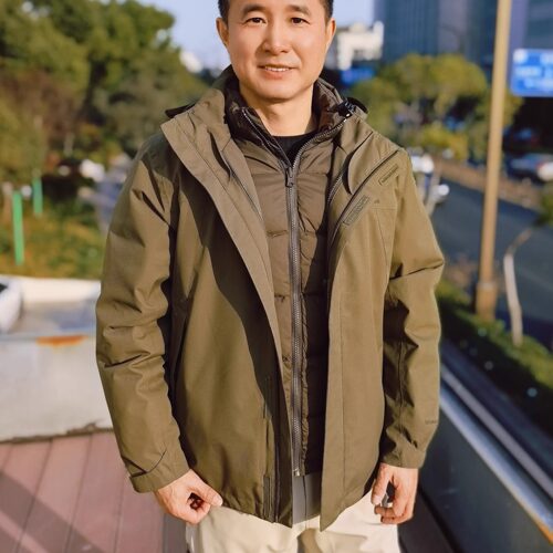 两件套可拆卸羽绒服鹅绒内胆