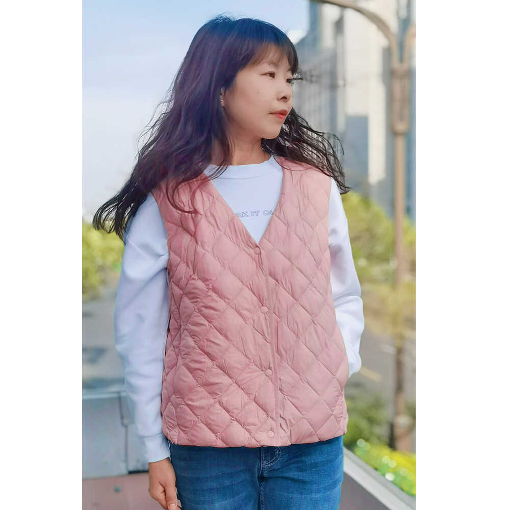 内搭新款高端轻薄秋冬保暖棉马甲