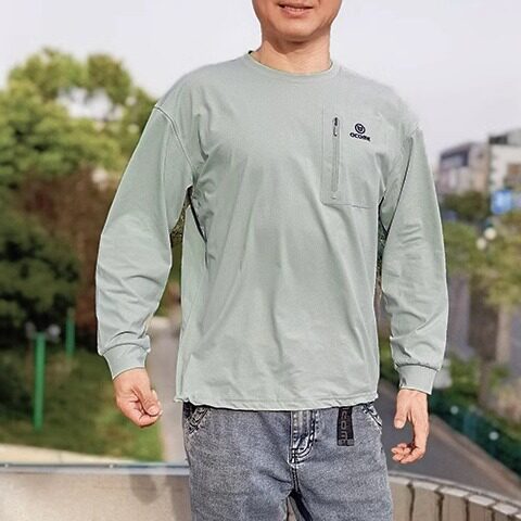 阿珂姆户外功能运动速干长袖T恤