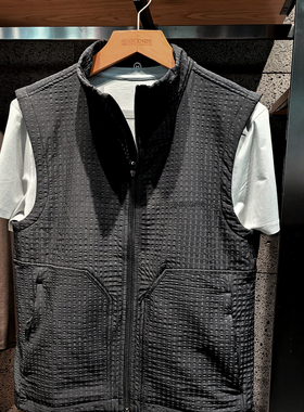 阿珂姆出品新款马甲加薄绒蓄热三防面料立领背心内搭外穿休闲户外