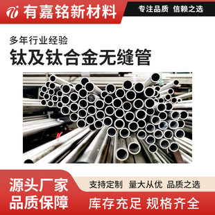 耐蚀TA2钛合金管高强度工业用钛无缝管 加工GR1GR2GR5钛无缝管