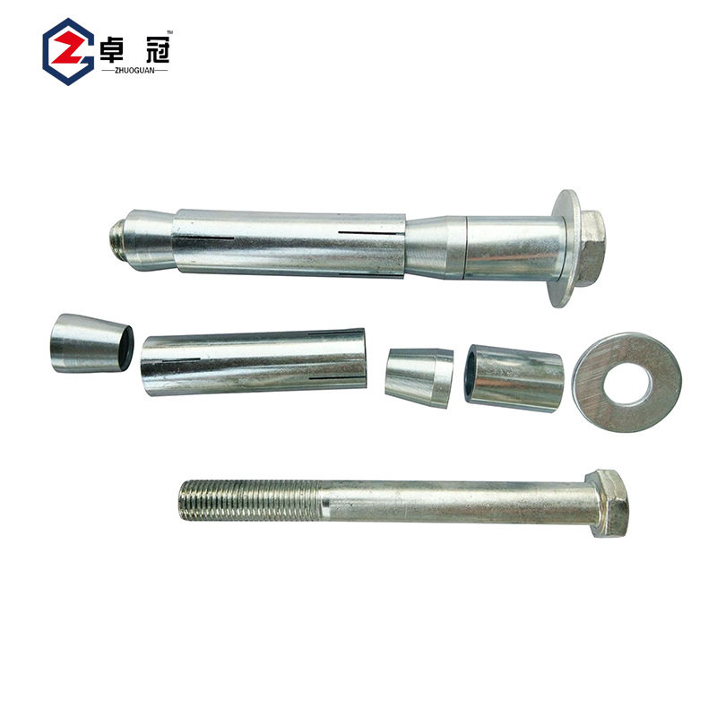 yg2膨胀锚栓m16*245重型胀管隧道地铁高铁适用螺栓膨胀锚栓