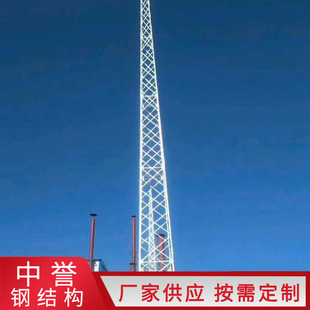 河北实力生产 钢结构避雷塔 林区避雷线塔架 角钢避雷塔