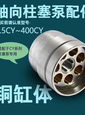 CY轴向柱塞泵MCY YCY SCY MYCY PCY14-1B液压油泵配件 铜缸体