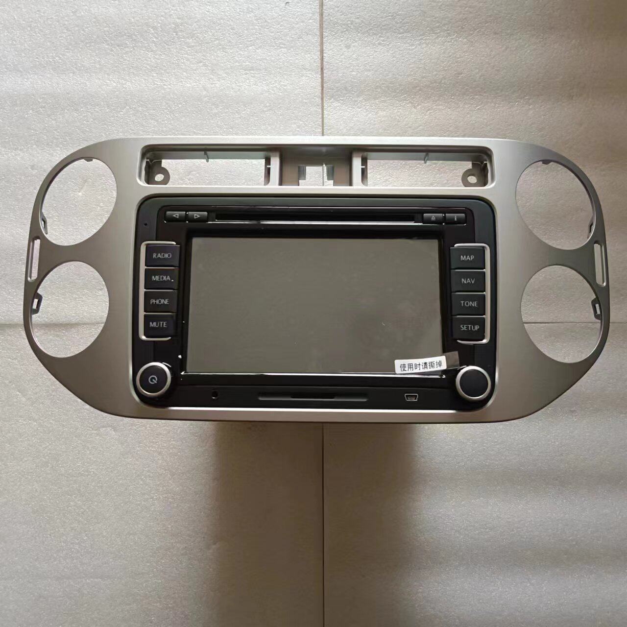 适用上海大众途观专用原车载蓝牙DVD中控台导航gps一体机原厂风格