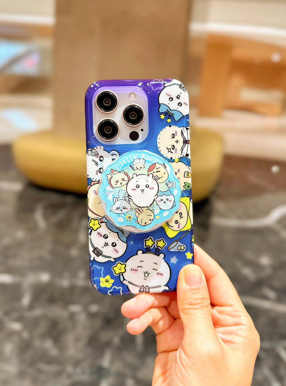 chiikawa手机支架旋转支架可爱