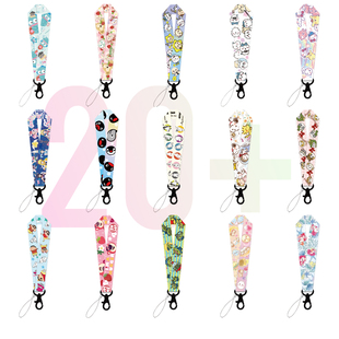 pingu小风扇挂绳卡片相机手腕绳chiikawa手机挂绳工牌公仔挂件绳