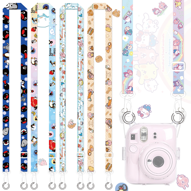 pingu企鹅卡娜赫拉拍立得背带