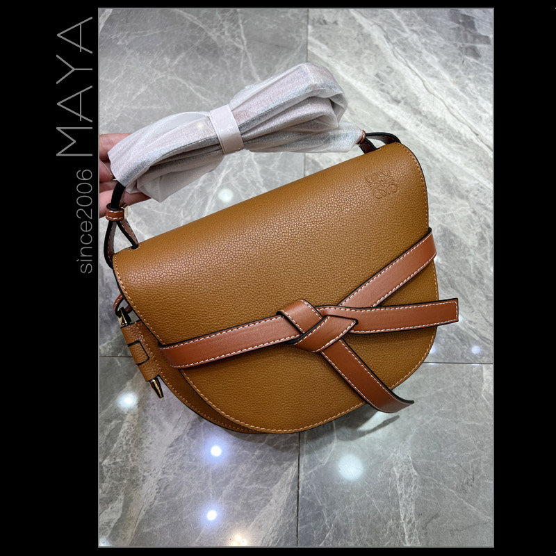 玛雅包真皮头层牛皮马鞍包女包蝴蝶结皮带扣洋气百搭斜挎包单肩包