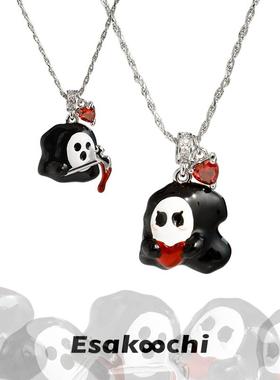 小幽灵原创恶魔闺蜜送礼毛衣链