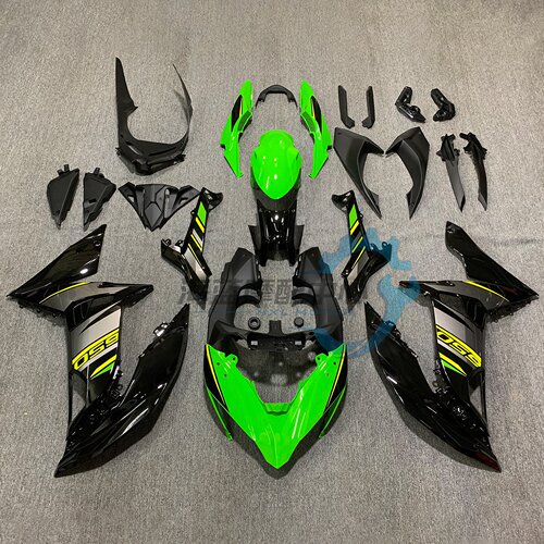 川崎忍者650 NINJA650全车外壳 车壳护板 头罩 前挡泥板 左右侧板