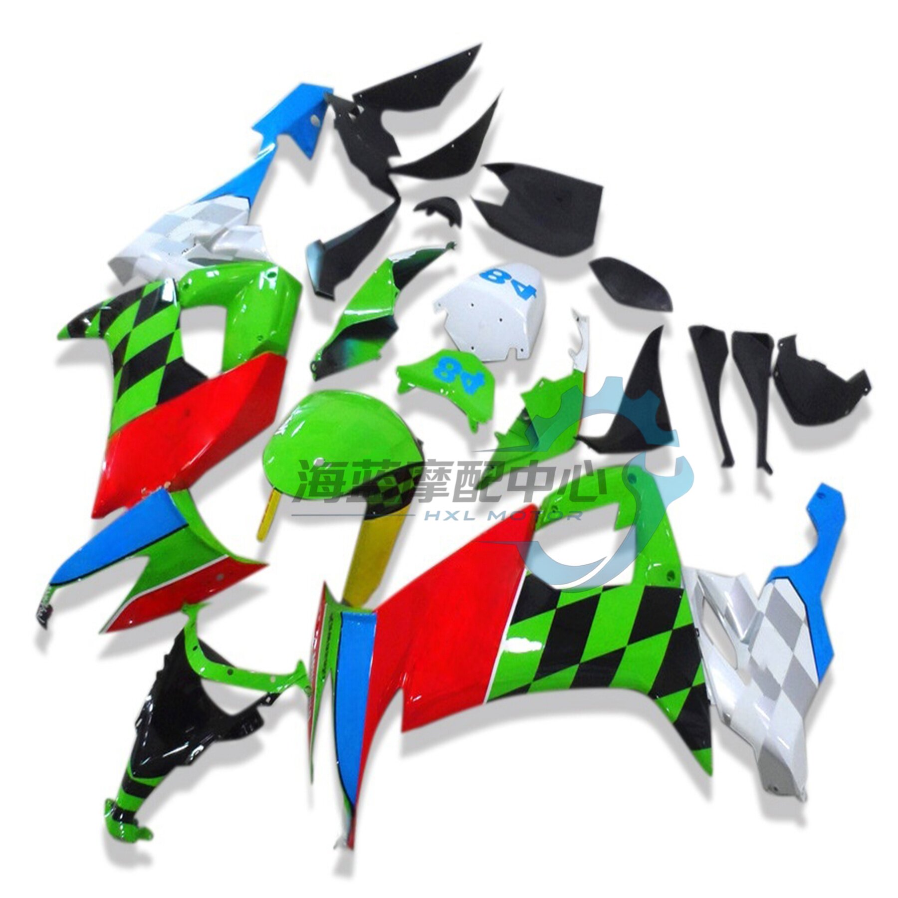 适用川崎ZX-10R 全车板 全车外壳 全车护板 FAIRING 08-09-10年