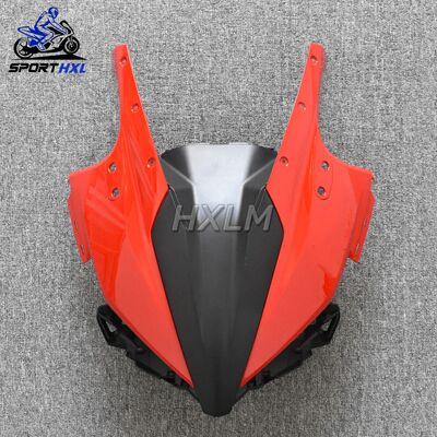 Unpainted Motorcycle Front Upper Fairing Headlight Cowl Nose