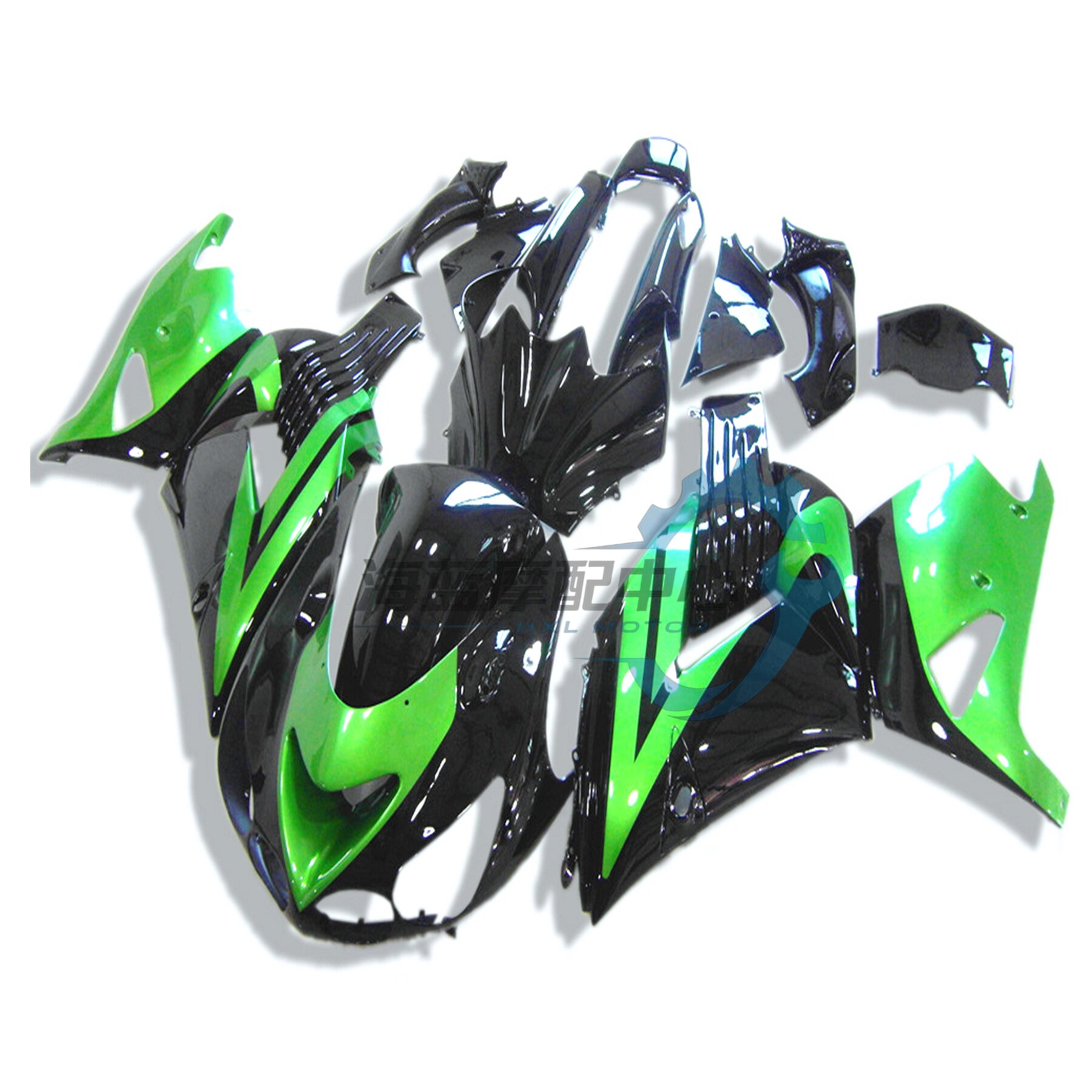 适用于川崎 ZZR1400 ZX-14R 2006-2011年 全车外壳 车壳版Fairing