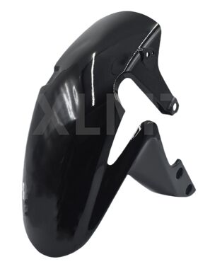 Front Tire Fender Hugger Fairing ABS Carbon Fiber Color Fit