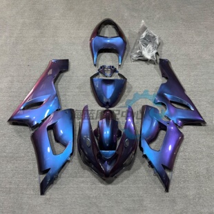 川崎ZX 636 车壳摩托车大包围车板 06年侧护板配件全车外壳