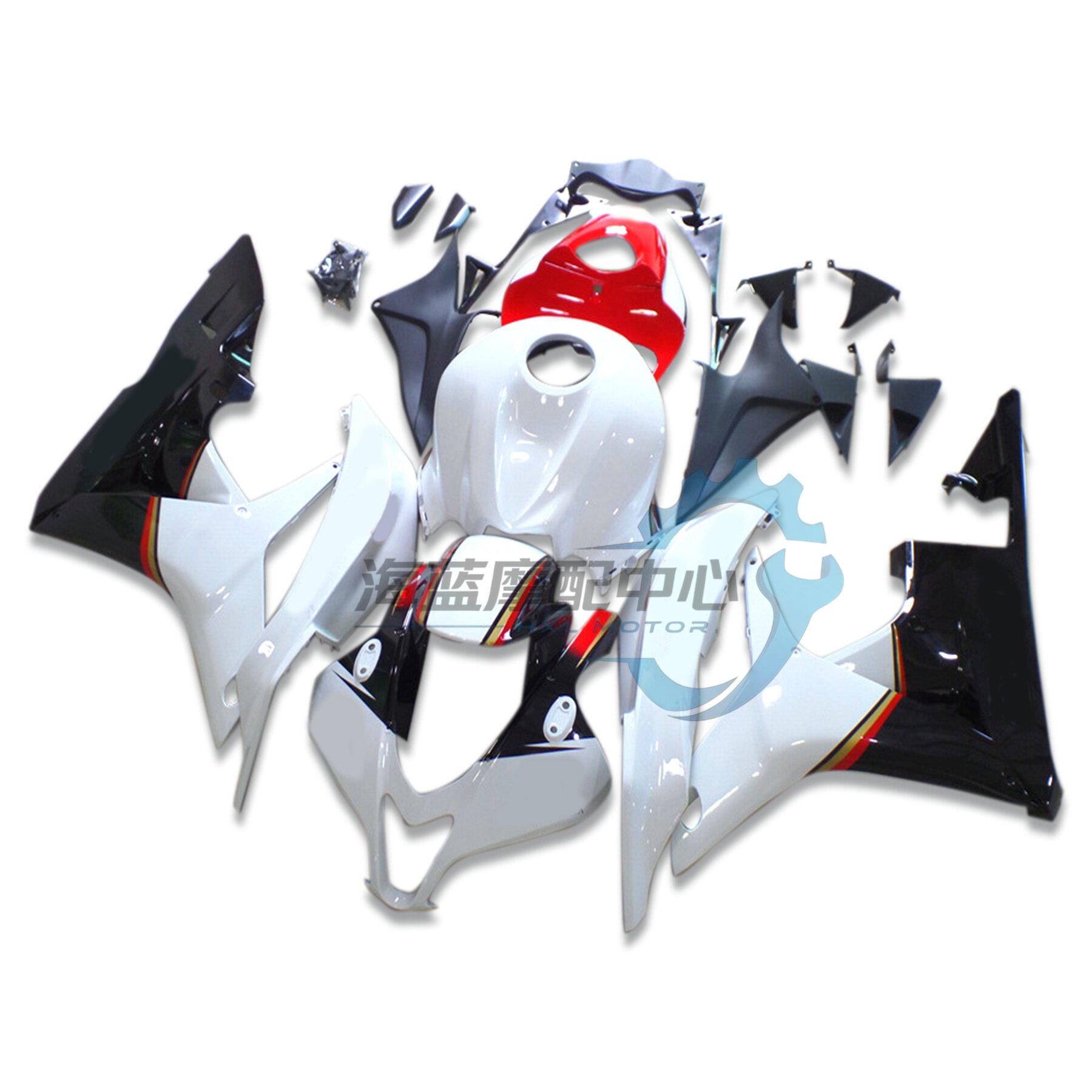 适用于本田CBR600RR F5 07 08 09 10 11 12年车壳全车板外壳 护板