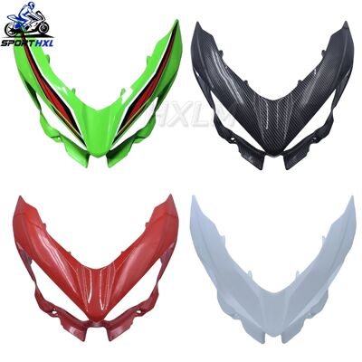 Motorcycle Front Nose Headlight Cover Fairing Fit For Kawasa