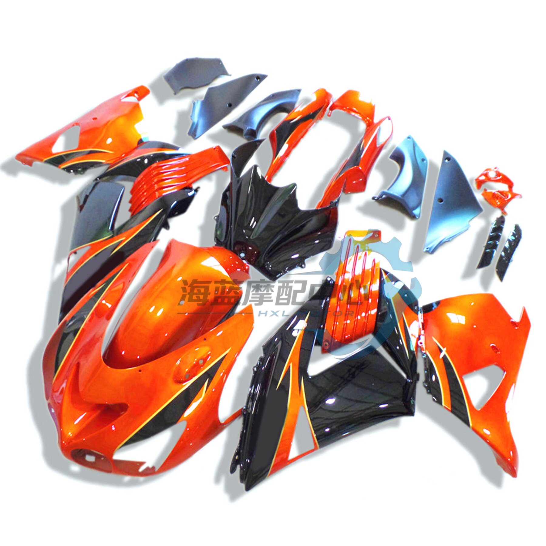 适用于川崎 ZZR1400 ZX-14R 2006-2011年 全车外壳 车壳版Fairing