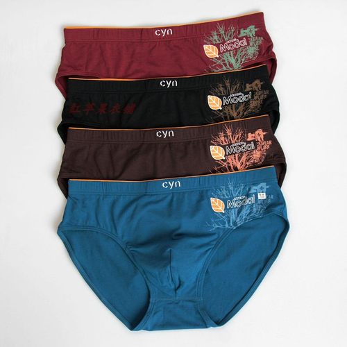 创雅诺莫代尔立面料肥佬裤三角裤